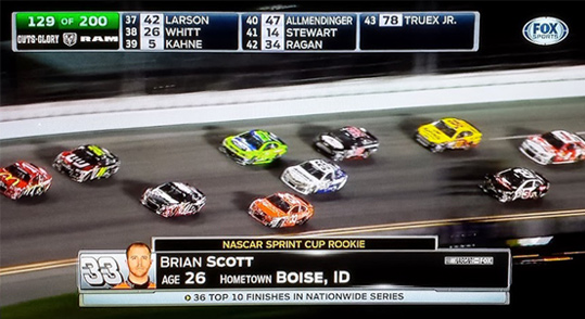 New Fox Sports Graphics - NASCAR